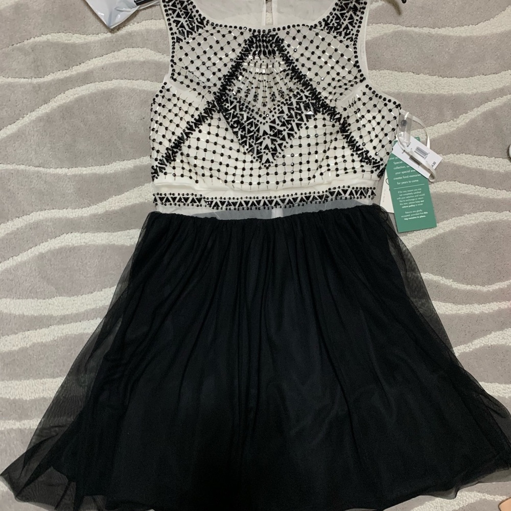 Beaded formal dress